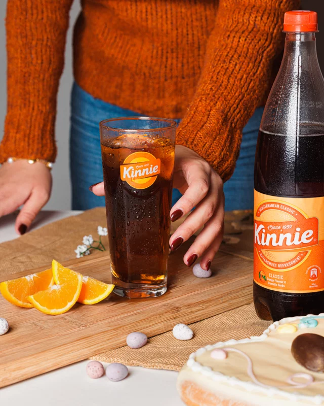 The perfect addition to any Easter spread. 🧡

You can find the Kinnie glass at The Brandstore at @thebrewhousemalta or online
here 👉 www.farsonsbrandstore.com.

#kinnie